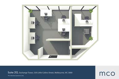 Exchange Tower, Suite 212, 530 Little Collins Street Melbourne VIC 3000 - Floor Plan 1