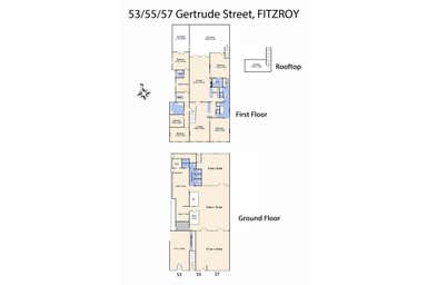 53 & 55-57 Gertrude Street Fitzroy VIC 3065 - Floor Plan 1