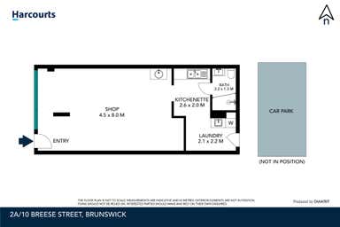 2A/10 Breese Street Brunswick VIC 3056 - Floor Plan 1