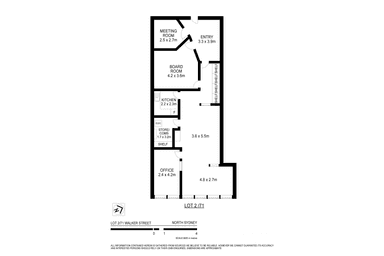 LG02, 71 Walker Street North Sydney NSW 2060 - Floor Plan 1