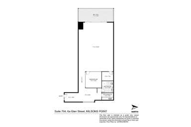 Suite 704, 6a Glen Street Milsons Point NSW 2061 - Floor Plan 1