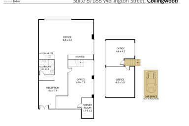 Suite 6, 166 Wellington Street Collingwood VIC 3066 - Floor Plan 1