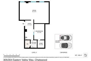 305/354 Eastern Valley Way Chatswood NSW 2067 - Floor Plan 1
