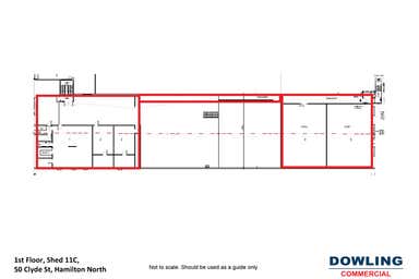 1st Fl, Shed 11C, 50 Clyde Street Hamilton North NSW 2292 - Floor Plan 1