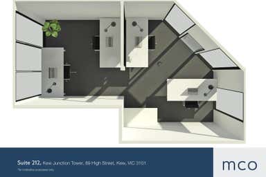 Kew Junction Tower, Suite 212, 89 High Street Kew VIC 3101 - Floor Plan 1