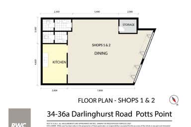 Ground Floor Shops, 34-36A Darlinghurst Road Potts Point NSW 2011 - Floor Plan 1