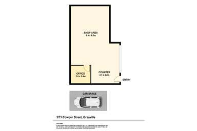 Shop 3, 65-71 Cowper Street Granville NSW 2142 - Floor Plan 1