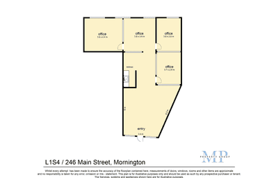 346 Main Street Mornington VIC 3931 - Floor Plan 1