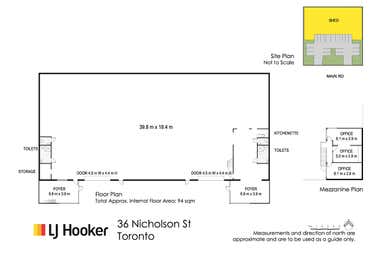 36 Nicholson Street Toronto NSW 2283 - Floor Plan 1
