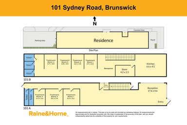 101A & B Sydney Road Brunswick VIC 3056 - Floor Plan 1