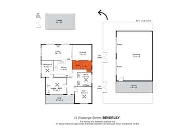 13 Wodonga Street Beverley SA 5009 - Floor Plan 1