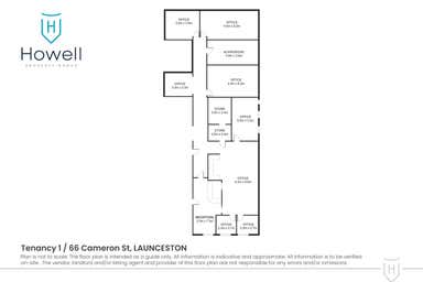 Tenancy 1, 66 Cameron Street Launceston TAS 7250 - Floor Plan 1