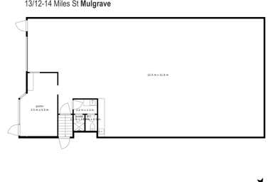 13/12-14 Miles Street, Mulgrave VIC 3170 - Floor Plan 1