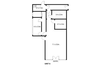 88m² Ground Floor Retail Space in Prime Village Location, 6/12-14 George Street Warilla NSW 2528 - Floor Plan 1