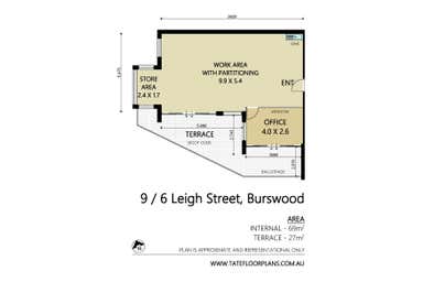 Suite 9, 6 Leigh Street Burswood WA 6100 - Floor Plan 1