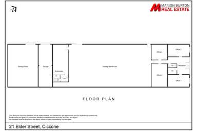 21  Elder Street Ciccone NT 0870 - Floor Plan 1