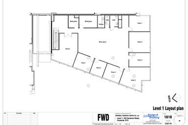 1st Floor, 165 Cremorne Street Cremorne VIC 3121 - Floor Plan 1