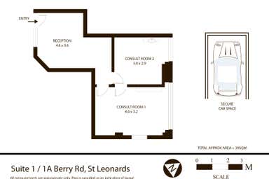 1/1A Berry Road St Leonards NSW 2065 - Floor Plan 1
