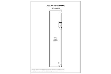 633 Military Road Mosman NSW 2088 - Floor Plan 1