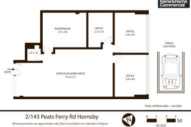2/143 Peats Ferry Road Hornsby NSW 2077 - Floor Plan 1