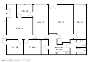 Suite 1, 587  Pacific Hwy Belmont NSW 2280 - Floor Plan 1