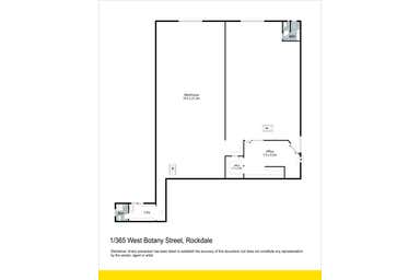 1/365 West Botany Street Rockdale NSW 2216 - Floor Plan 1