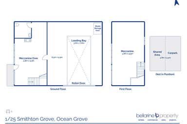 1/25 Smithton Grove Ocean Grove VIC 3226 - Floor Plan 1