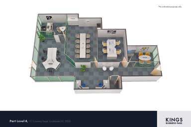 Kings Business Park, Part Level 4, 111 Coventry Street Southbank VIC 3006 - Floor Plan 1