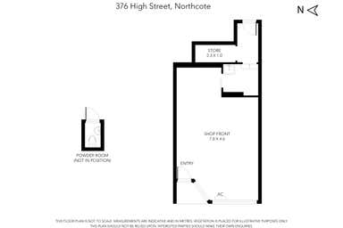 376 High Street Northcote VIC 3070 - Floor Plan 1