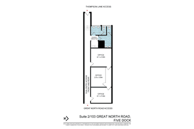 2/103 Great North Road Five Dock NSW 2046 - Floor Plan 1