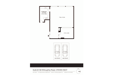 Suite 6, 136-146 Willoughby Road Crows Nest NSW 2065 - Floor Plan 1