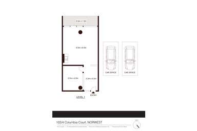 1.03, 4 Columbia Court Norwest NSW 2153 - Floor Plan 1