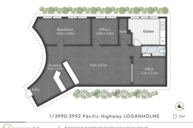 1/3990 Pacific Highway Loganholme QLD 4129 - Floor Plan 1