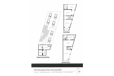 594 Willoughby Road Willoughby NSW 2068 - Floor Plan 1