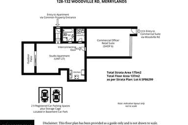 Shop 6, Unit 27, 128 Woodville Road Merrylands NSW 2160 - Floor Plan 1