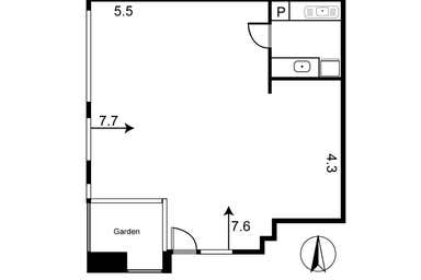 43 Rose Street Fitzroy VIC 3065 - Floor Plan 1
