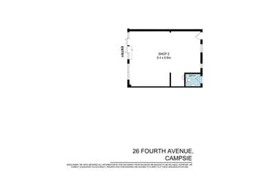 26 Fourth Avenue Campsie NSW 2194 - Floor Plan 1