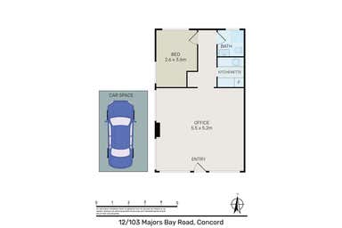 12/103 Majors Bay Road Concord NSW 2137 - Floor Plan 1