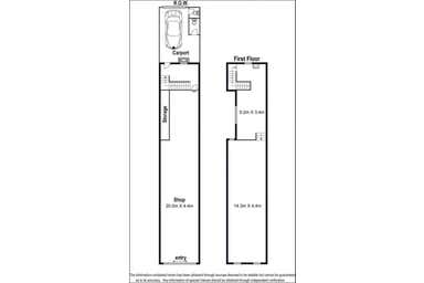 391 Sydney Road Brunswick VIC 3056 - Floor Plan 1