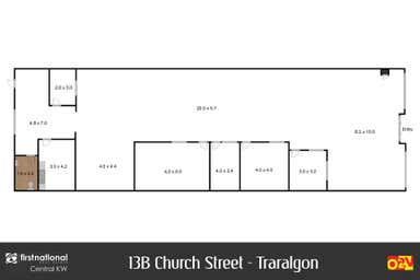 13B Church St Traralgon VIC 3844 - Floor Plan 1