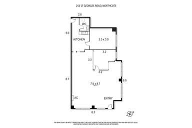 253 St Georges Road Northcote VIC 3070 - Floor Plan 1