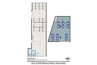 Suite 2, 540 Botany Road Alexandria NSW 2015 - Floor Plan 1