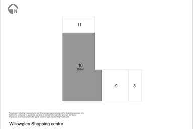 Willowglen Shopping Centre, Shop 10, 837 Ruthven Street Kearneys Spring QLD 4350 - Floor Plan 1