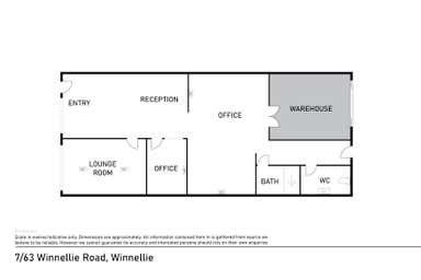 7/63 Winnellie Road Winnellie NT 0820 - Floor Plan 1