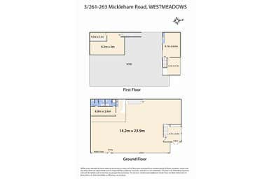 3/261-263 Mickleham Road Westmeadows VIC 3049 - Floor Plan 1