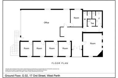 Suite G.02, 17 Ord Street West Perth WA 6005 - Floor Plan 1