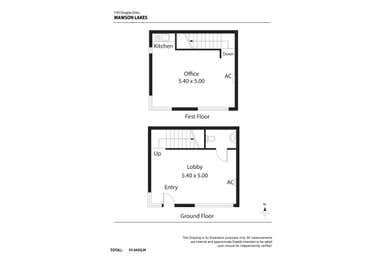 1/43 Douglas Drive Mawson Lakes SA 5095 - Floor Plan 1