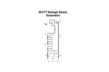 2/01 77  Raleigh Essendon VIC 3040 - Floor Plan 1