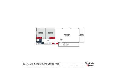 2/134 - 138 Thompson Avenue Cowes VIC 3922 - Floor Plan 1