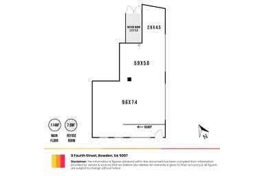 5 Fourth Street Bowden SA 5007 - Floor Plan 1